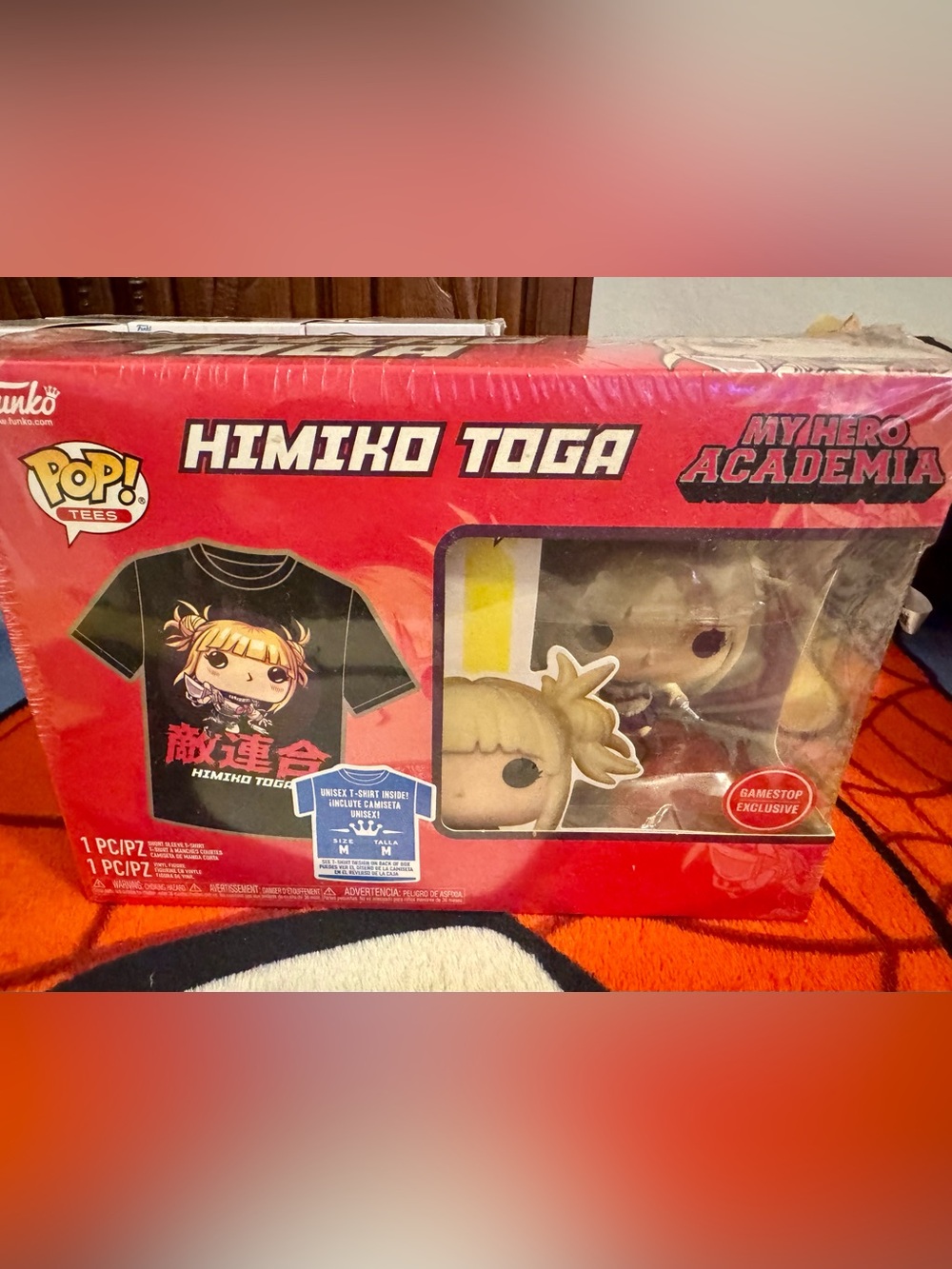 Funko Pop! Himiko Toga - My Hero Academia Set w/Black Shirt  - Sealed Brand New
